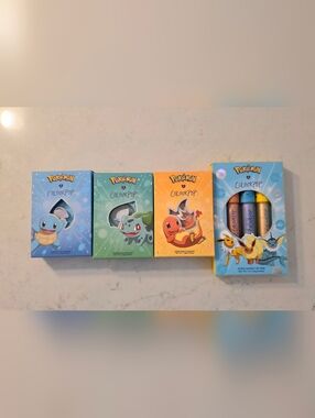 Pokemon x ColourPop Makeup Bundle Lip Trio + 3 Shadows NIB